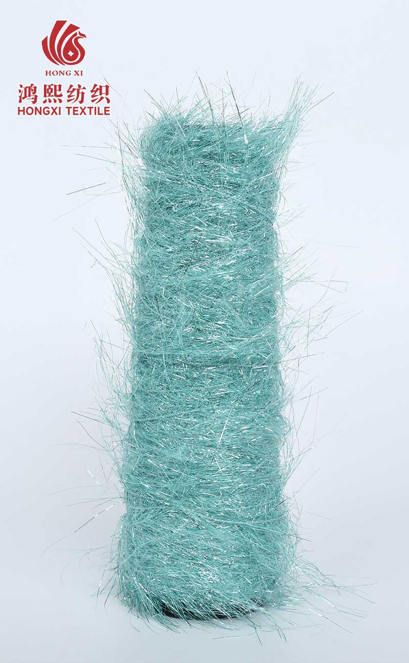 (超光速)8公分彩丝羽毛纱